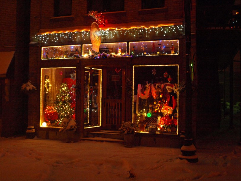 Christmas Window Display