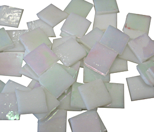 White Iridescent Tile