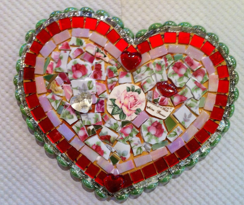 Mosaic Tile Heart