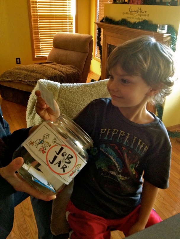 Job Jar Household Chore System