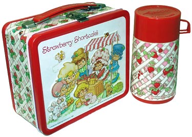 strawberry shortcake lunch box