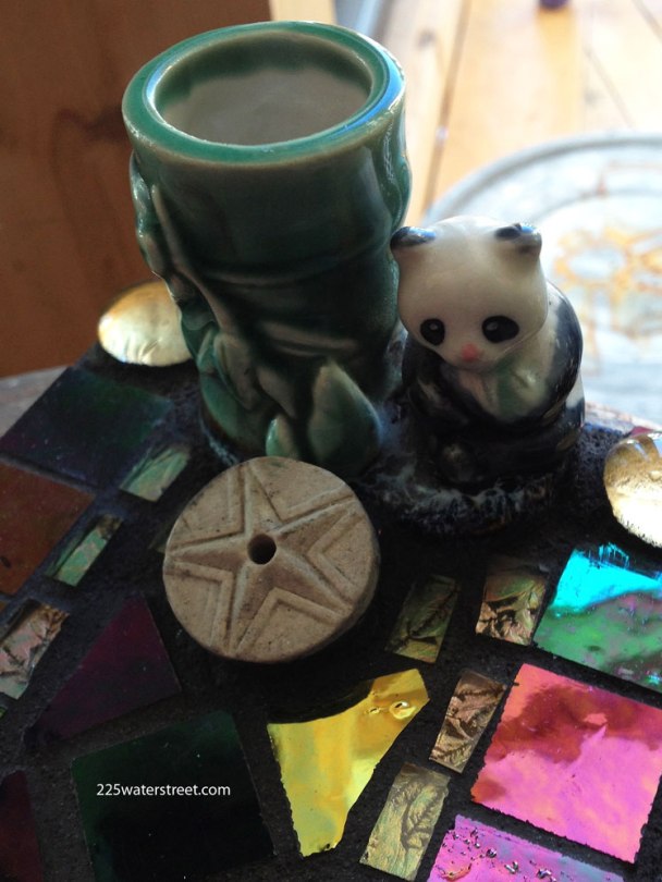 Mosaic Tile Incense Holder