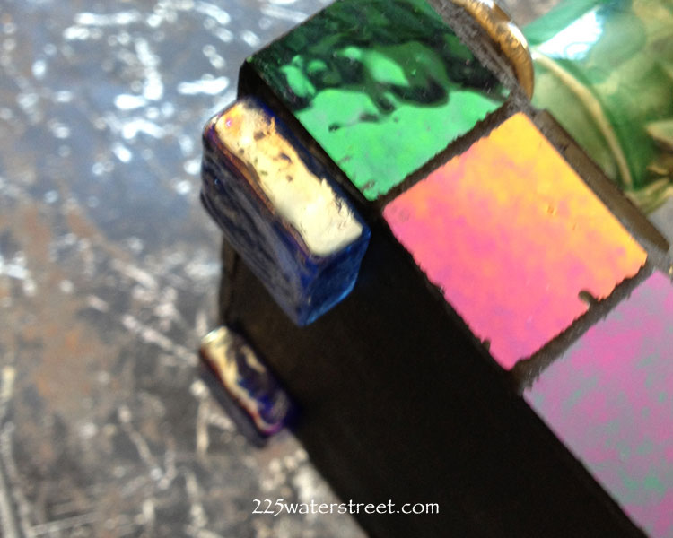 Mosaic Tile Incense Holder