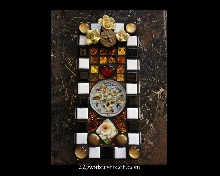 Mosaic Tile Incense Holder