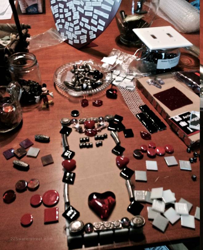 Mosaic Tile Mirror Project