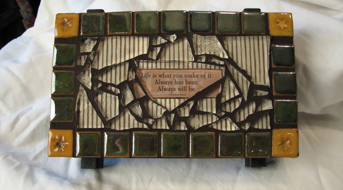 Decoupage and Mosaic Tile