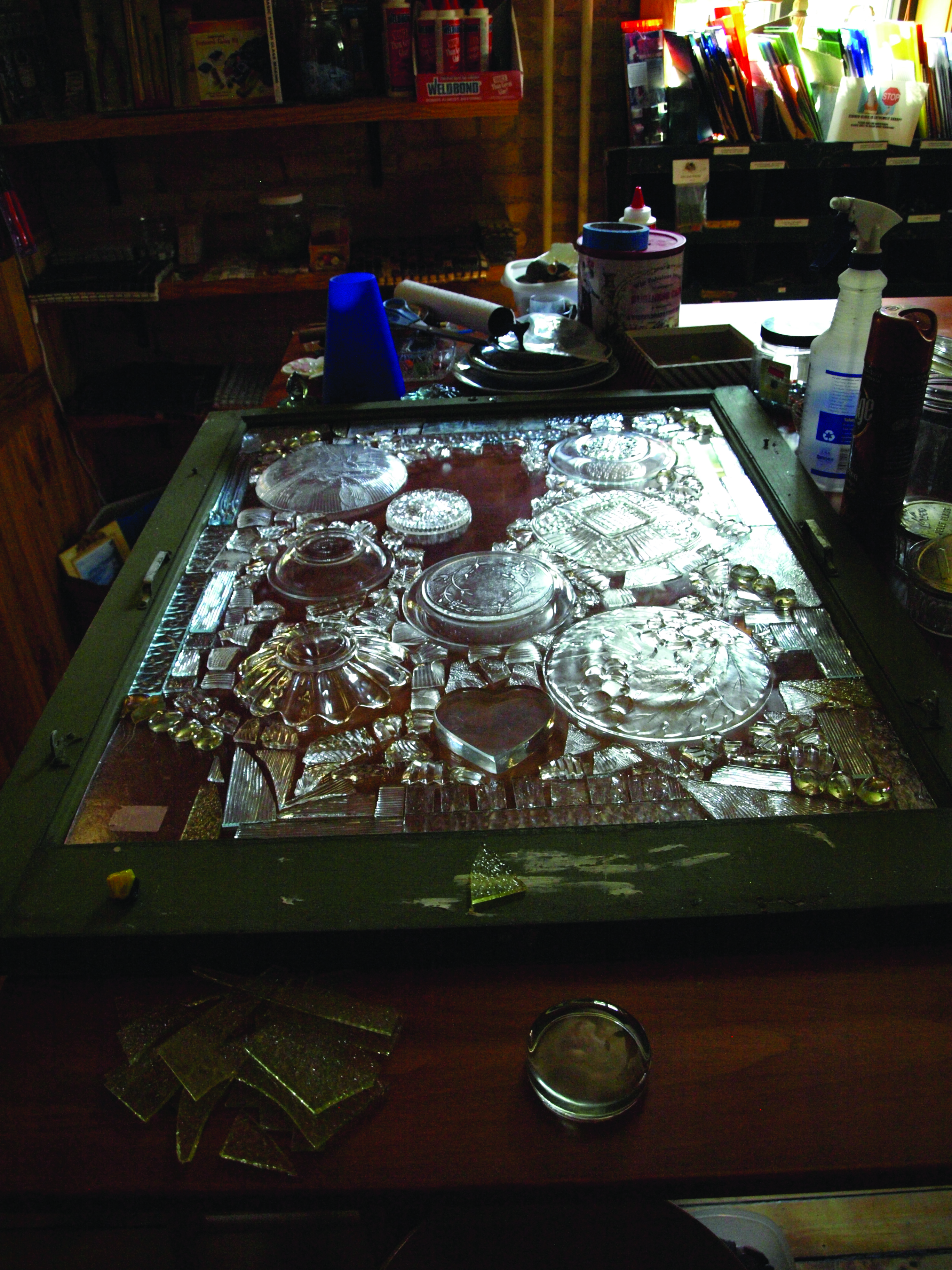 glass on glass window