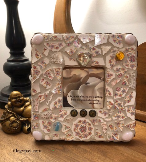 Shard Art Mosaic Tile Picture Frame 