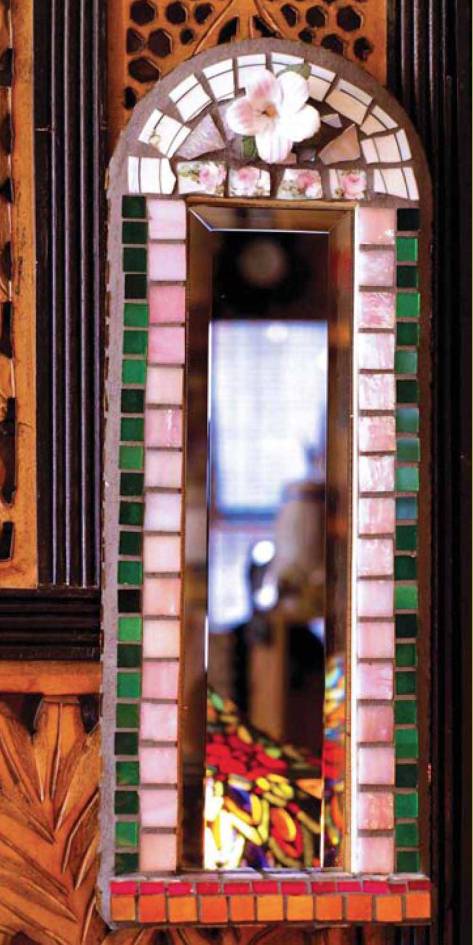 Mosaic Tile Mirror - tilegypsy.com