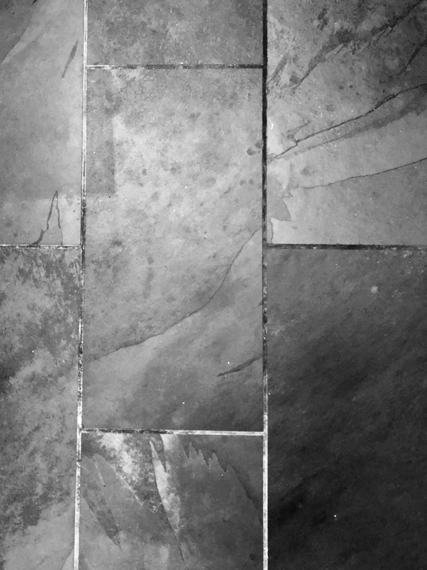 How to clean slate tile.