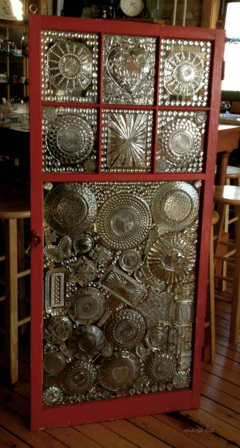 Vintage window for the boys room.